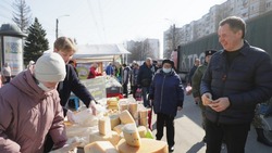 Вячеслав Гладков посетил большую сельскохозяйственную ярмарку в Белгороде