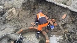 В Белгороде на пересечении Апанасенко и Комсомольской заменили 70 метров водопровода