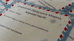 Почта Деда Мороза открылась в здании Правительства Белгородской области