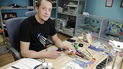 Яковлевец Сергей Хорунжий открыл клуб 3D-моделирования для детей в селе Терновке