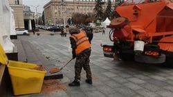 Контейнеры для противогололёдных материалов появились на улицах Белгорода