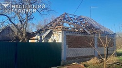 Частный дом загорелся в Шебекинском округе после атаки беспилотника ВСУ