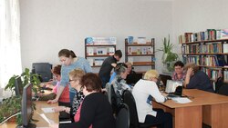 Пенсионеры Яковлевского района приняли участие в компьютерном чемпионате