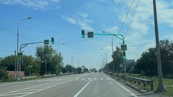 Шесть новых светофоров установили на федеральных трассах в Белгородской области