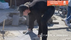 Реставрация мемориала на Сумской в Белгороде выполнена на 90% 