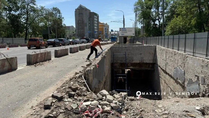 Мэр Белгорода рассказал о ходе капремонта подземки на «Энергомаше»