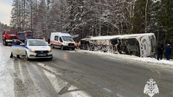 Восемь белгородцев попали в ДТП с автобусом в Карелии