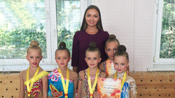 Яковлевские гимнастки привезли серебро и бронзу с «Осеннего звездопада»