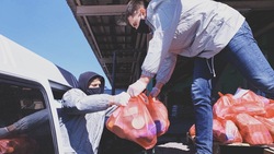 Яковлевские волонтёры начали доставку единоразовой адресной помощи людям старше 65 лет