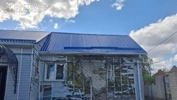 Дрон нанёс удар по частному дому в Белгородском районе 