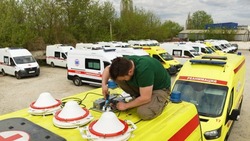 Станции РЭБ установили на 9 автомобилях скорой помощи в Белгородской области