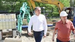 Вячеслав Гладков проверил ход строительства БСМП в Белгороде