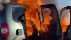 Два дрона ВСУ атаковали легковушку в районе села Борки