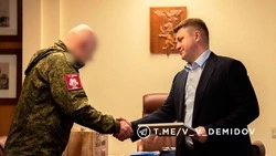 Мэр Белгорода поздравил артиллеристов группировки «Север» с профессиональным праздником