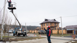 Энергетики завершили аварийно-восстановительные работы в Яковлевском городском округе