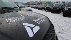 Народный фронт передал новые автомобили УАЗ для военнослужащих в Белгороде 