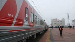 Фирменный поезд «Москва-Белгород» с обновлёнными вагонами прибыл в областной центр