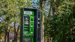 Автомат для кормления уток установили в Белгороде в парке Победы 