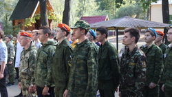 Яковлевские школьники прошли учебные сборы по основам военной службы в Строителе
