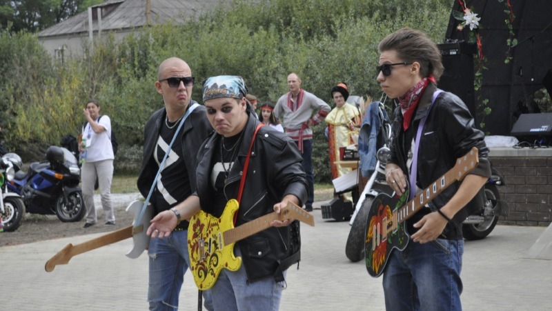 Второй открытый межрайонный фестиваль фолк-рока прошёл в селе Гостищево Яковлевского округа