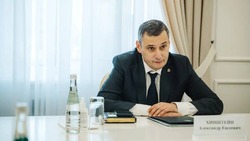Вячеслав Гладков встретился с врио губернатора Курской области 
