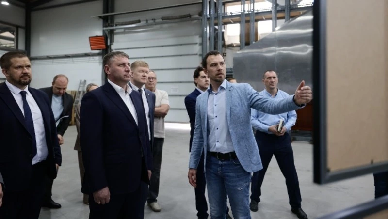 Александр Шуваев посетил промпарк «Северный»