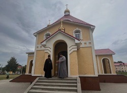 Епископ Софроний ознакомился с ходом строительных работ в храме посёлка Яковлево 