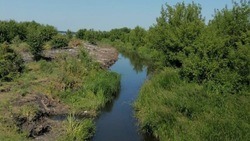 Работы по очистке русла реки Ворсклы стартовали в Томаровке Яковлевского округа 