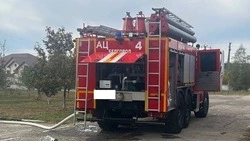 В Яковлевском округе пожарные ликвидировали возгорание в хозпостройке