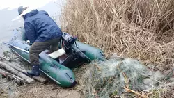 Белгородские инспекторы Экоохотнадзора изъяли 6 км браконьерских сетей