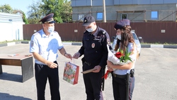 Яковлевские полицейские отметили день сотрудника патрульно-постовой службы