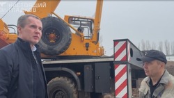 Вячеслав Гладков проконтролировал возведение детской поликлиники № 3 в Белгороде  