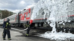 Учения по ликвидации аварии на железной дороге провели в Белгороде