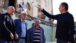 Вячеслав Гладков провёл выездную планёрку по восстановлению жилья в Шебекино и Новой Таволжанке
