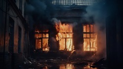 Яковлевские полицейские попросили откликнуться очевидцев поджога в селе Серетино 