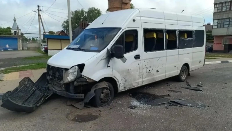 Город Алексеевка подвергся ракетному обстрелу