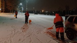  22 единицы техники и 45 человек вышли на уборку снега в Яковлевском городском округе