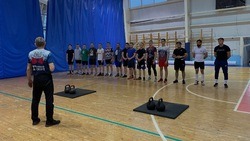 16 человек приняли участие в муниципальной спартакиаде Яковлевского округа по гиревому спорту