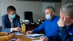 Глава Яковлевского округа провёл совещание с руководством филиала «Белоблводоканала»