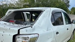 Дрон атаковал легковушку с водителем в Ракитянском районе