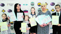 Учащиеся первой школы города Строителя привезли из Москвы четыре диплома первой степени