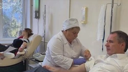 Вячеслав Гладков сдал кровь для жителей приграничья и бойцов