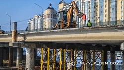 Пять полос для движения транспорта запустят в Белгороде на мосту по Чумичова