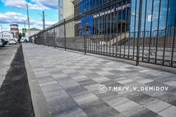 Новая пешеходная зона открылась в Белгороде у ж/д вокзала 