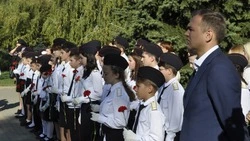 Торжественное открытие ритуала «Вечная поверка» прошло у часовни Георгия Победоносца в Строителе