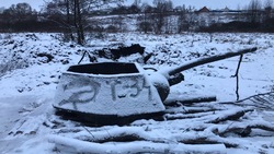 Белгородские поисковики извлекли из грунта башню танка Т-34 в посёлке Яковлево