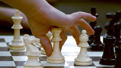 Дошкольники сошлись в очередном шахматном поединке в городе Строителе