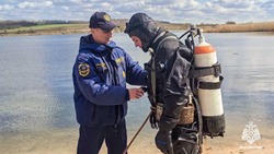Водолазы проводят подготовку белгородских водоёмов к пляжному сезону 