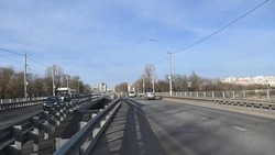 Движение транспорта ограничат на Волчанской в Белгороде из-за ремонта швов моста