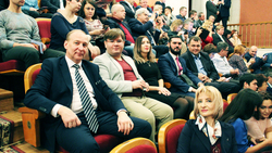 Белгородские представители СМИ отметили 100-летие Союза журналистов России в Москве